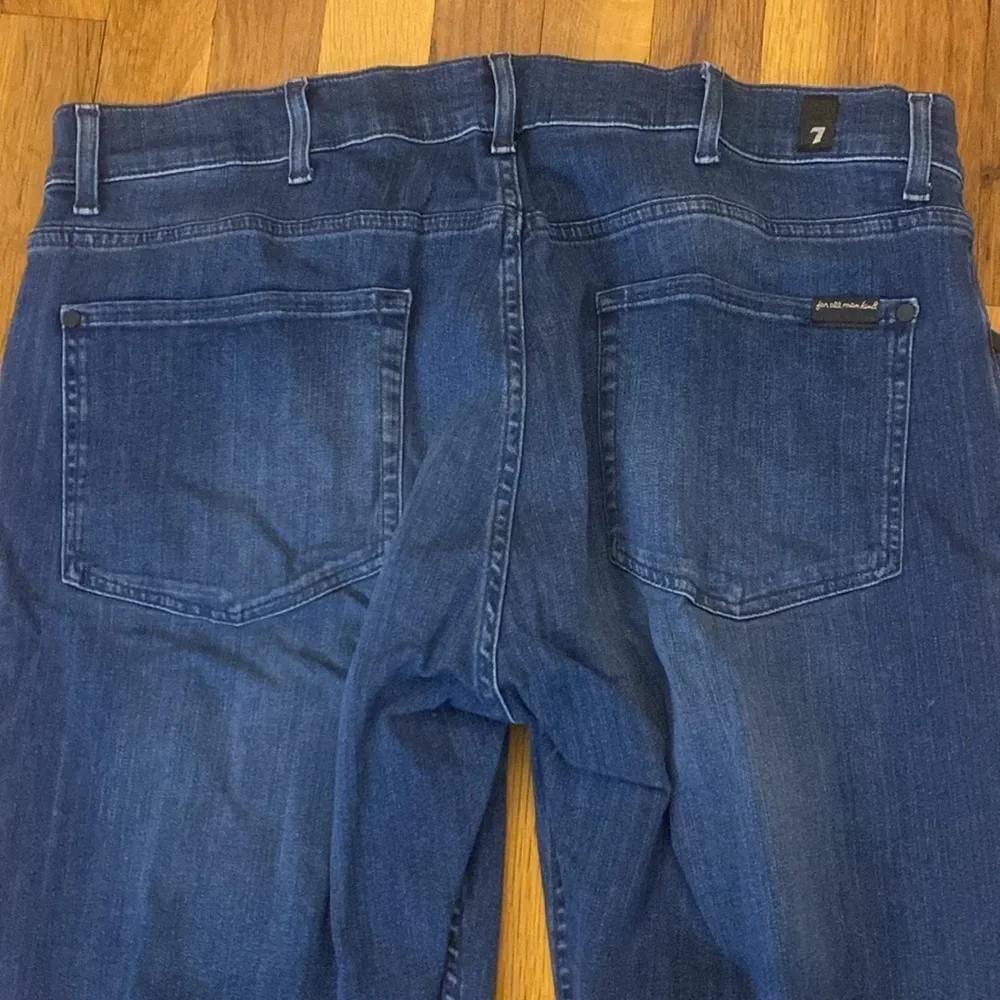 7 For All Mankind Men’s Blue Slim Jeans Size 36
